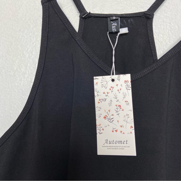 Automet Women’s Small Shorts Romper Sleeveless With Pockets *Small Flaw - Picture 5 of 13